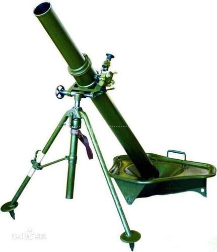 中国w99式82毫米速射迫击炮