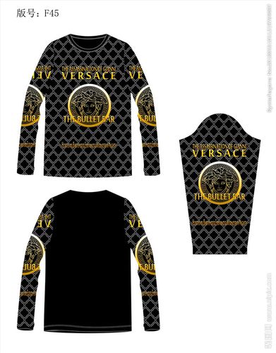 大牌男装印花t恤图片