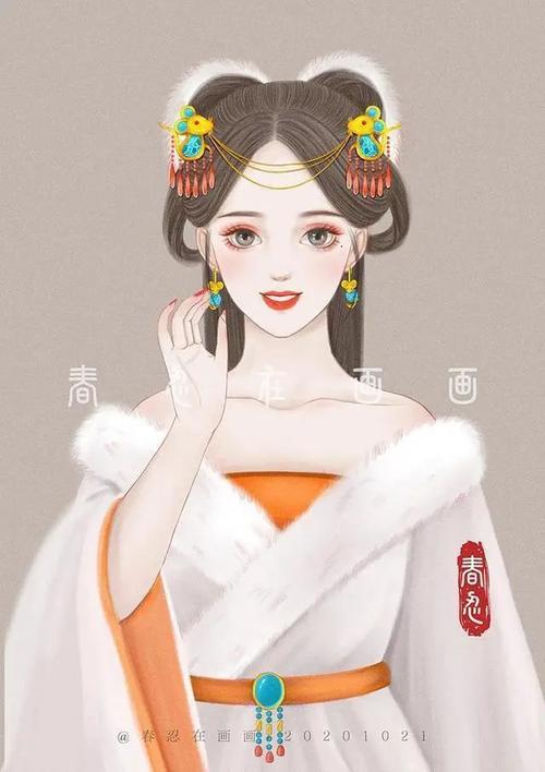 十二生肖拟人小青月兔花木兰客串老虎贵气像公主