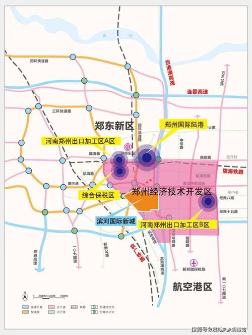 西接主城,在郑州"东强,南动,西美,北静,中优,外联"的全新城市发展布局