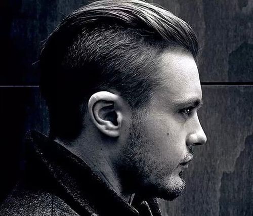 莫西干背头很有型男范男士最显帅气莫西干背头图片男士短发发型站