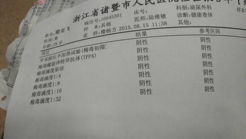 本人高危六周,八周,在人民医院检查hlv的图