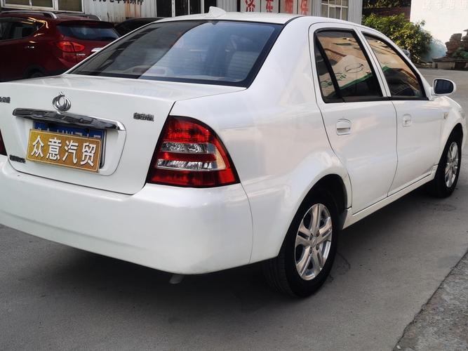 吉利全球鹰 自由舰 2012款 1.3l 手动时尚型ii