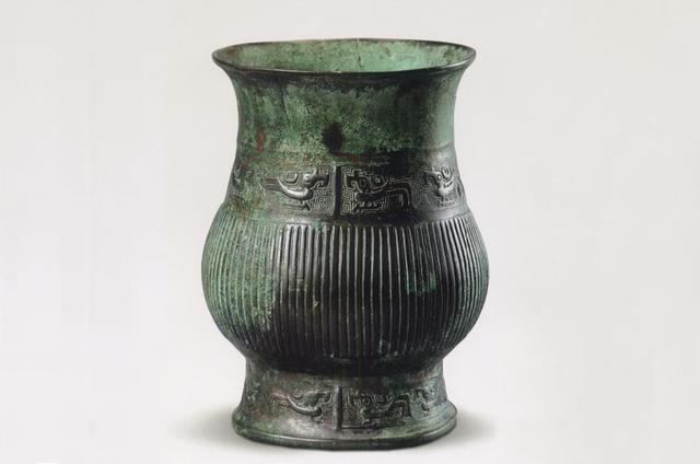 青铜觯[zhì]陕西宝鸡竹园沟出土