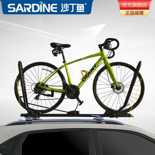 车架沙丁鱼车顶自行自行车汉兰达途观山地汽车单车架车顶架