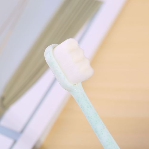 万根毛软毛牙刷孕妇小麦秸秆月子万毛管装牙刷旅行便携带