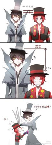 画手 半次元-明辉儿第五人格杰裘杰身高差