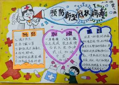 英语关于疫情简单手抄报简单英语手抄报