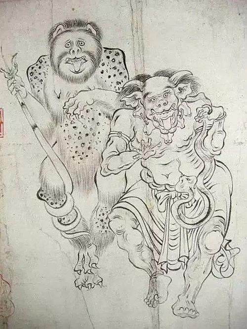 清代画家罗聘是"扬州八怪"中最年轻的一位,极擅画鬼.