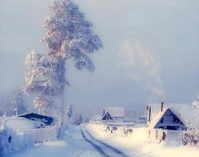 世界上最冷的村庄——西伯利亚"奥伊米亚康"