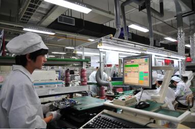 摩拜共享单车武汉造每天3000辆小橙车在武汉富士康下线