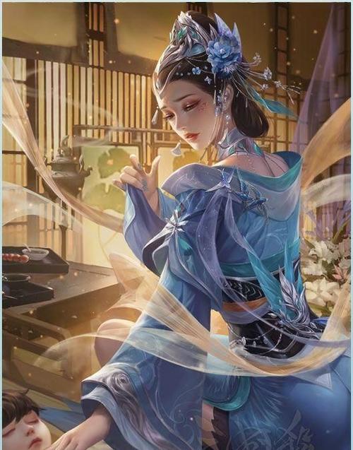 三国杀:蔡文姬姐妹蔡贞姬,长得漂亮,但能看着亲儿子去