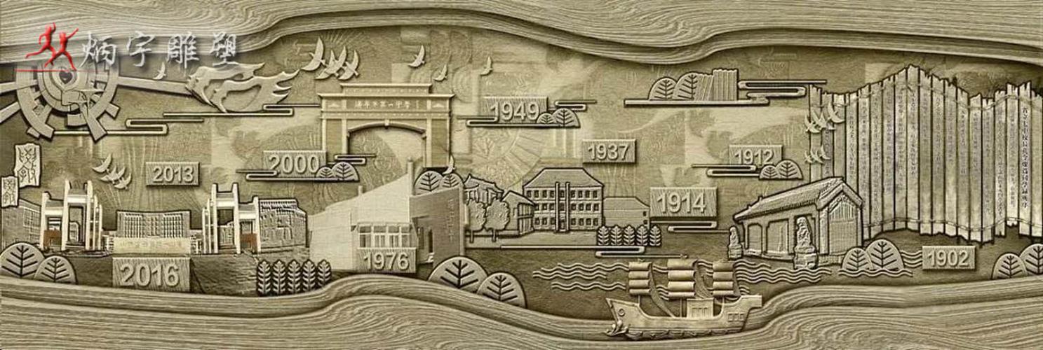 探析浮雕墙文化——乐享艺术魅力