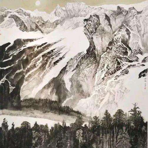 画坛掇英|中国画画家雪峰作品集萃!