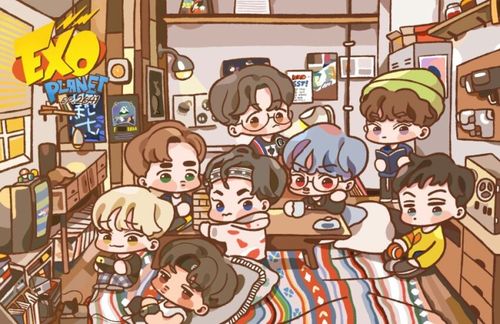 exo 漫画 壁纸 头像