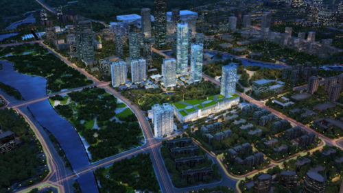 (龙湖·光谷城效果图)