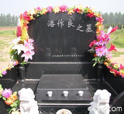 位于辽中县八宝园公墓的潘作良之墓