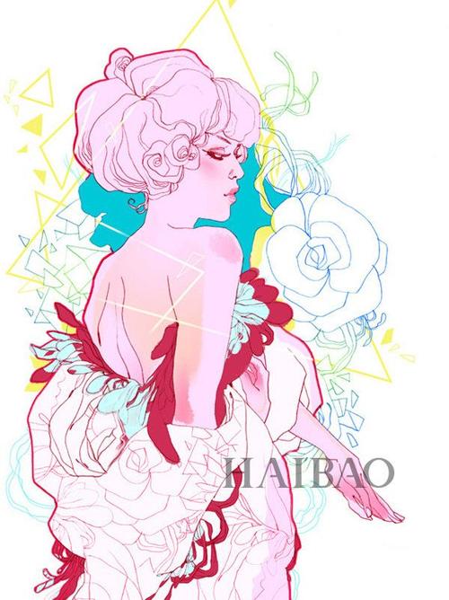 法国插画师marguerite sauvage