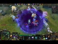 burning大神:dota2单排第一视角 不甘的虚空假面