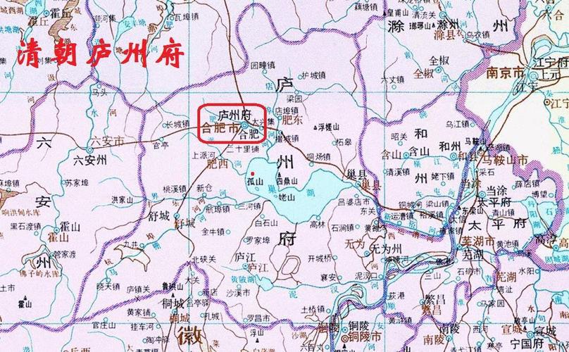 清朝时期,安徽八府中有四个以"州"为名,现都为何名
