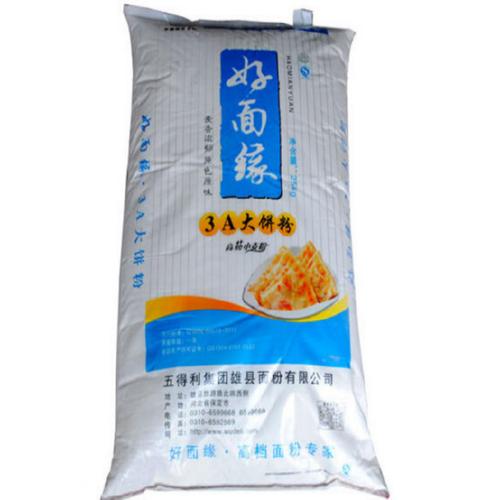 五得利 好面缘 3a大饼粉 高筋小麦粉 25kg-1袋