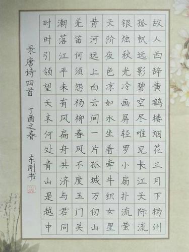 阜新大,中,小学生硬笔书法作品美妙赏心