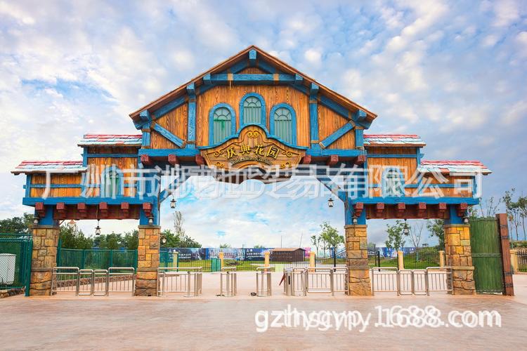 承包景区门头施工 卡通门头雕塑 主题景观门头设计施工