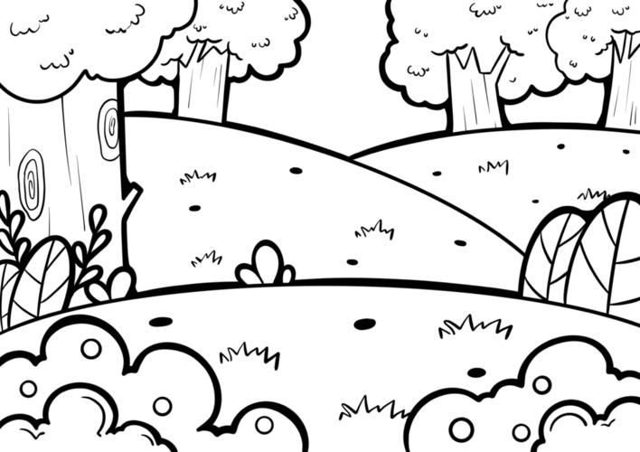 简笔画万能场景(六)_简笔画_文化_绘画