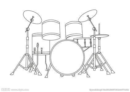 架子鼓简笔画可可简笔画架子鼓简笔画大全分享给大家多层架子怎么画简