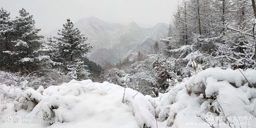 白云山雪景
