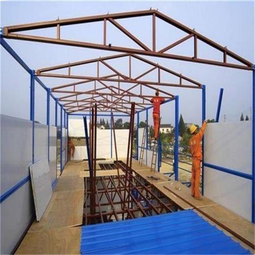 彩钢房厂家 100平方活动房多少钱 简易活动板房