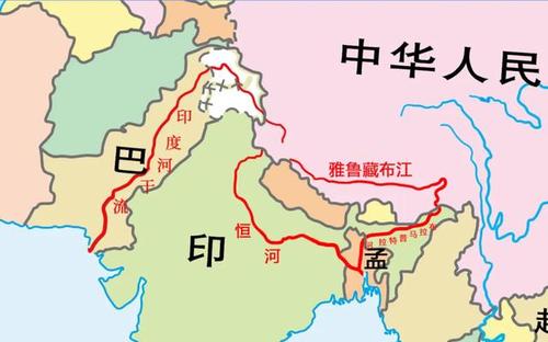 恒河,雅鲁藏布江-布拉马普特拉河