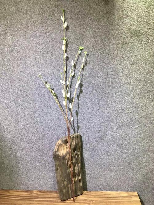仿真花大苞银柳仿真银芽柳柳苞仿真柳枝柳果造型工程家居装饰配材