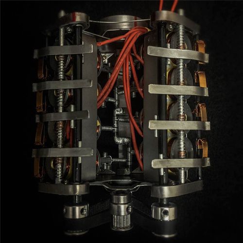 发动机模型电磁电动可发发动高速v8拖头遥控火车