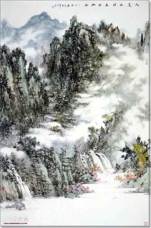 著名山水画家姜金军:中国绘画的诗性浪漫