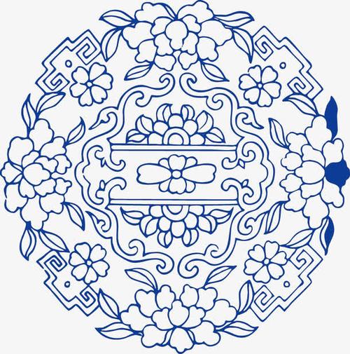 宋代宫廷花纹免抠素材免费下载_觅元素51yuansu.com