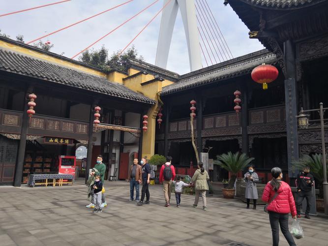 写自重庆湖广会馆