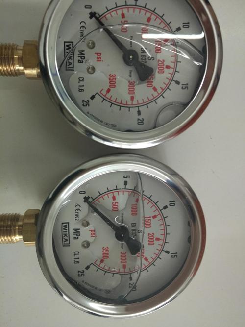 德国wika耐震压力表全不锈钢压力表充液压力表