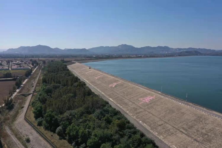 图为黄壁庄水库. 省水利厅供图