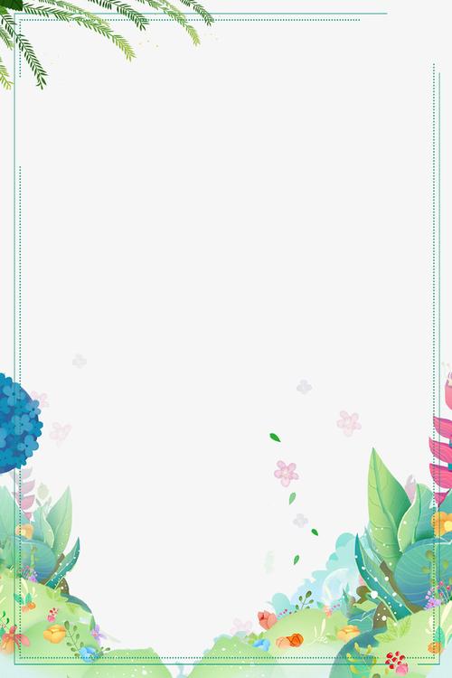 叶子装饰,叶子边框,叶子花边,花藤树叶,彩色树叶边框设计,树叶,树叶