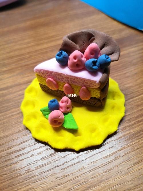 超轻粘土小蛋糕_粘土_小蛋糕_超轻粘土_兴趣爱好_手工