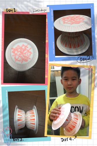 这是纯手工制作的铜鼓