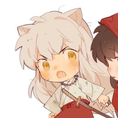 q版犬夜叉情侣头像高清头像