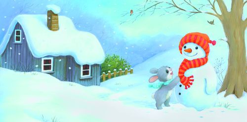 《暖房子经典绘本》系列之亲爱的雪人绘本连载