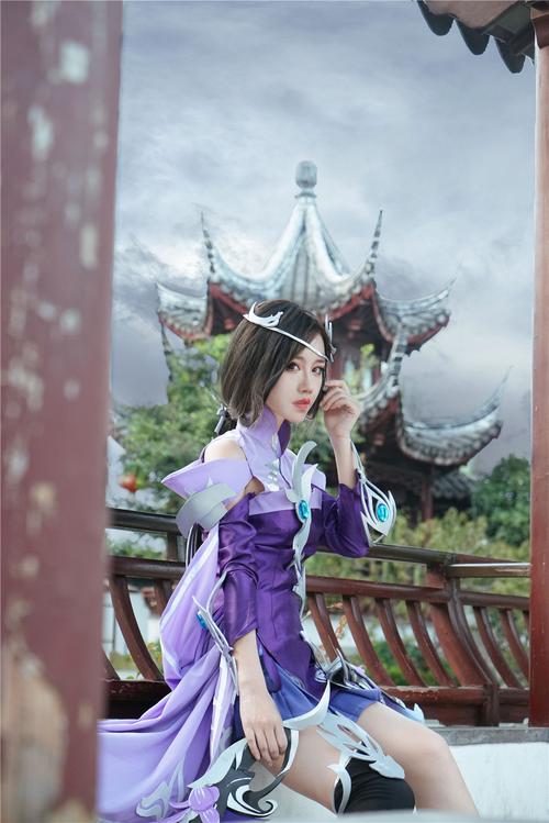 桃昔小姐姐奶毒双修 实力cos《大唐无双》手游百花蛊