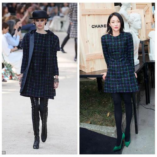 我想穿着这季香奈儿,漫步秋日的塞纳河畔.