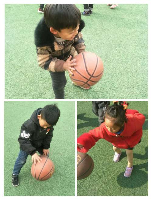 花样拍球——平安城镇大麻各庄幼儿园大班