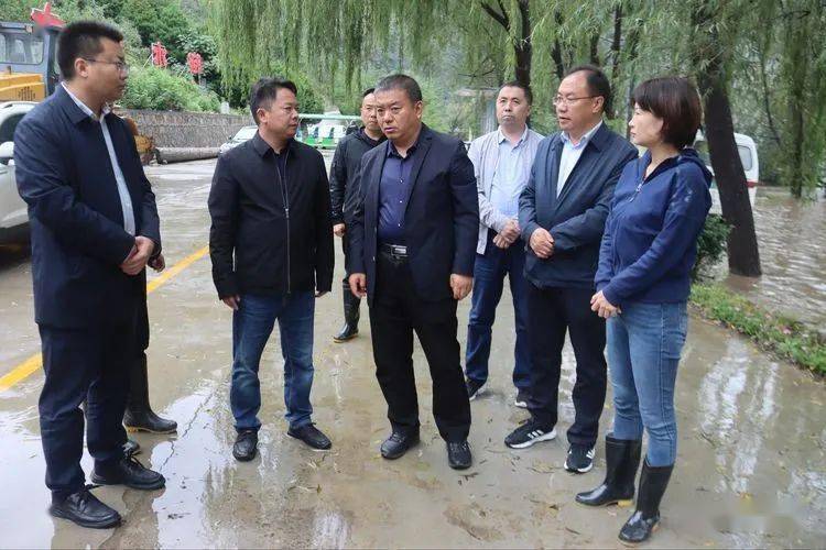 刘林松检查指导防汛工作