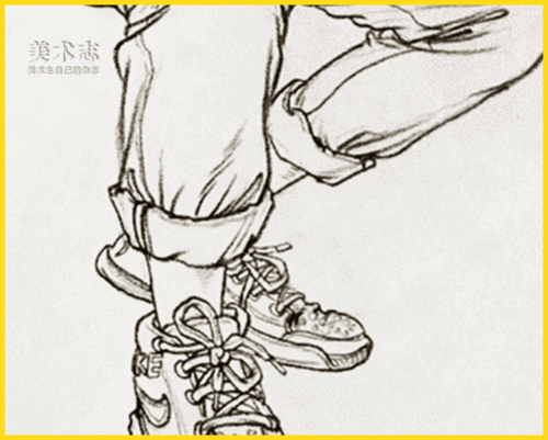 【速写】这两个细节让你多拿10分,袖口与裤脚的画法精