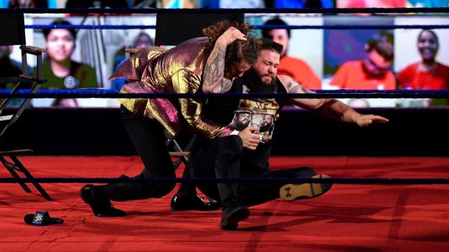 wwe摔角狂热37凯文欧文斯vs萨米辛最后谁能赢